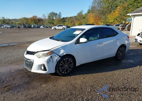 2014 Toyota Corolla S Plus from USA, damaged, VIN 2T1BURHE3EC039924
